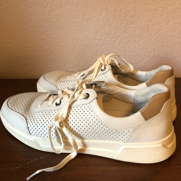 Men’s White VINCE Sneaker Size 9.5 - Picture 5 of 8